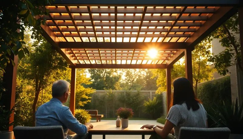 Cauchi design : l'art de la pergola bioclimatique haut de gamme
