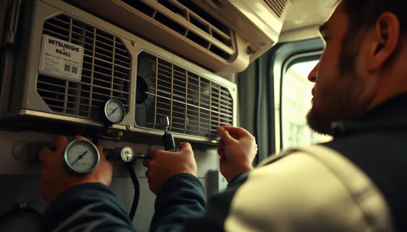 Tout savoir sur la recharge de gaz clim Mitsubishi